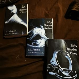 The 3 book 50 shades series